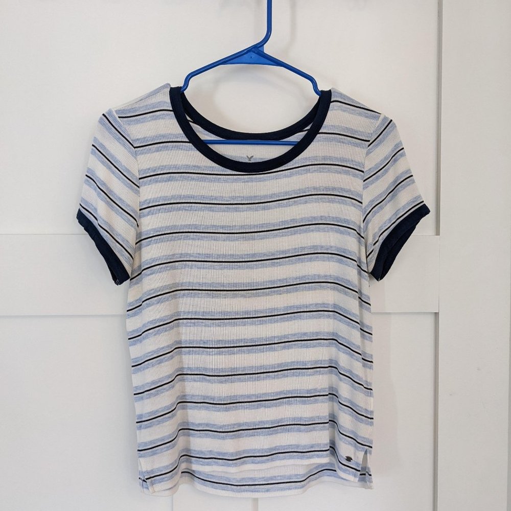 Soft & Sexy Crop Tee from AEO sz M